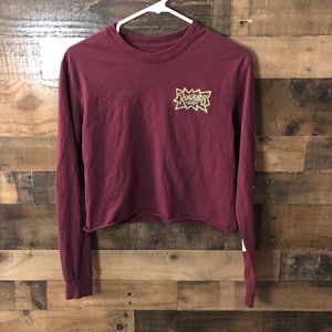 Rugrats long sleeve t-shirt crop top